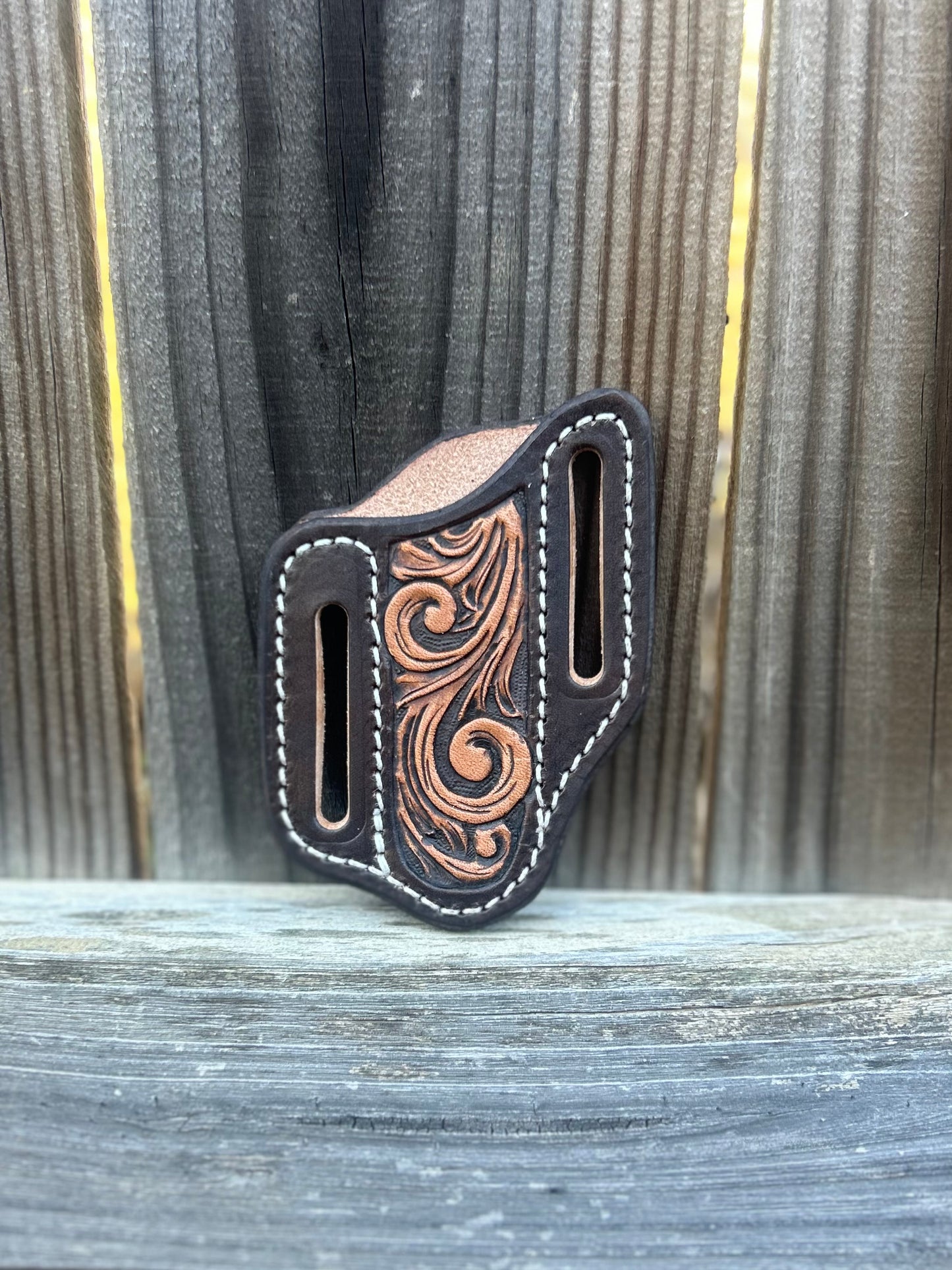 Tooled Knife Sheath