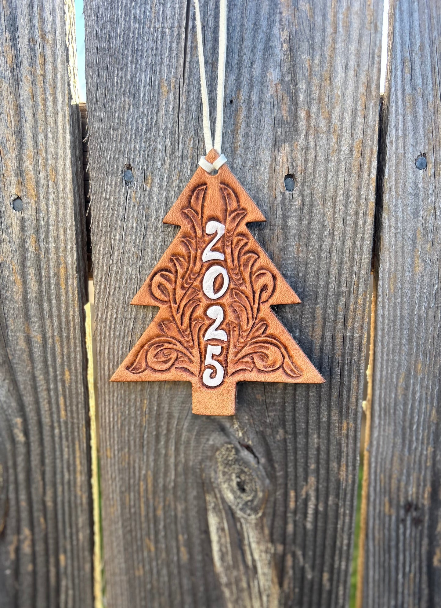 Tooled Christmas Ornament