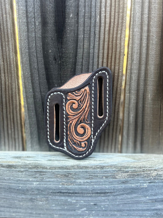 Tooled Knife Sheath
