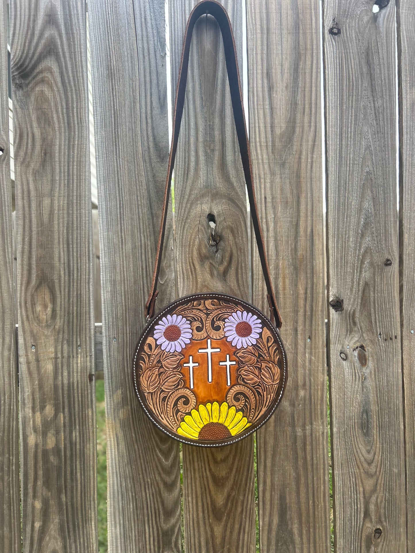 10" Round Purse