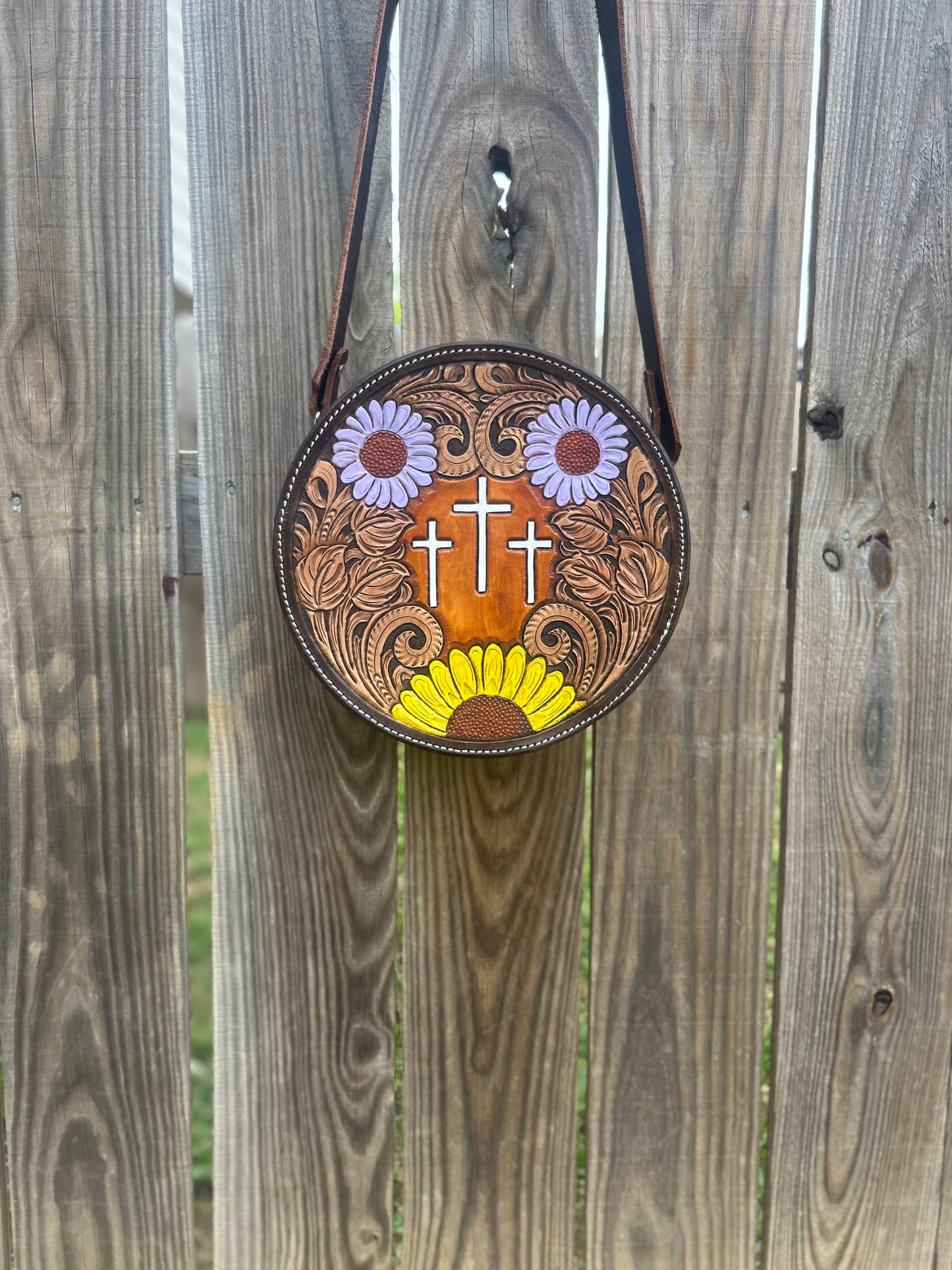 10" Round Purse
