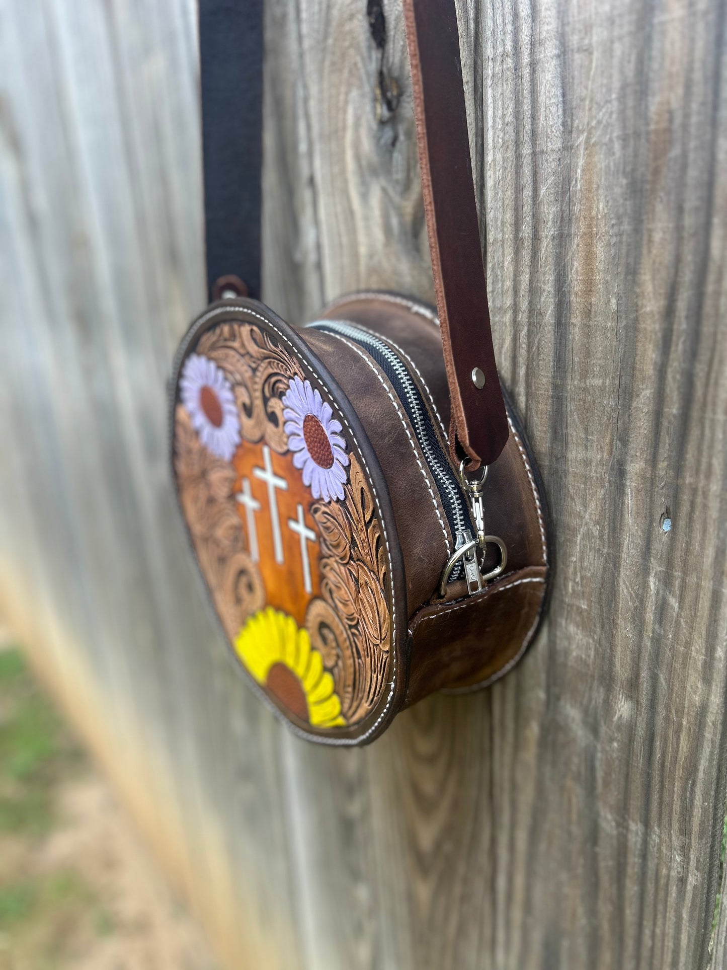 10" Round Purse
